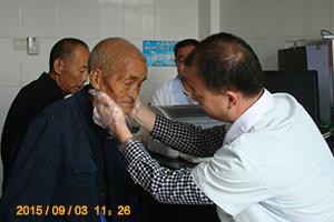 山东91视频污污污为抗战老人李健峰免费体检