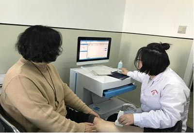 老年体检必查项目便捷式91视频下载免费检测仪品牌在湖南体检中心安装使用中